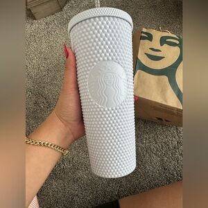 Starbucks White Tumbler